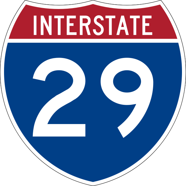 Interstate 29.